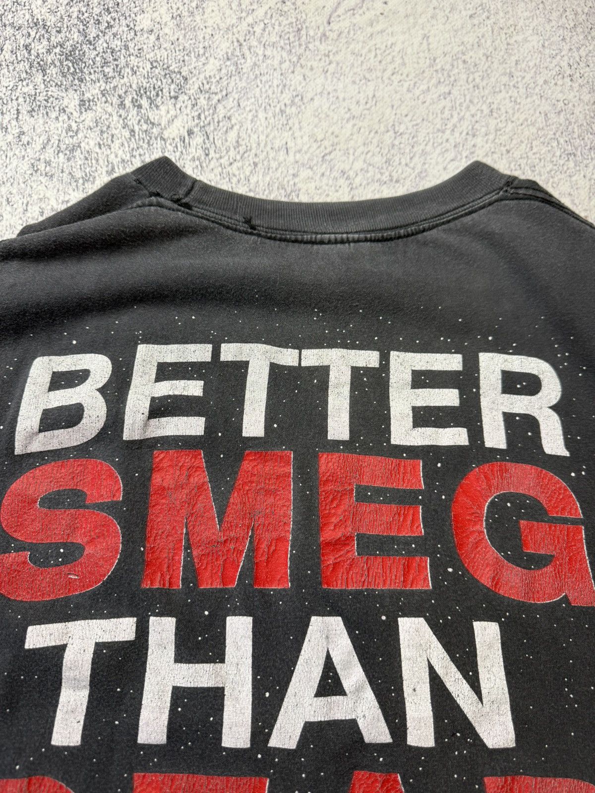 Vintage Vintage Red Dwarf Smeg Head T-Shirt 90s Single Stitch Sci-Fi Size US M / EU 48-50 / 2 - 22 Thumbnail