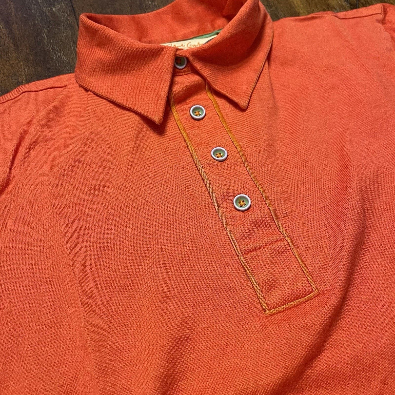 Robert Graham ROBERT GRAHAM MENS S CASUAL SUMMER POLO SHIRT RG LOGO COTTON Size US S / EU 44-46 / 1 - 3 Thumbnail