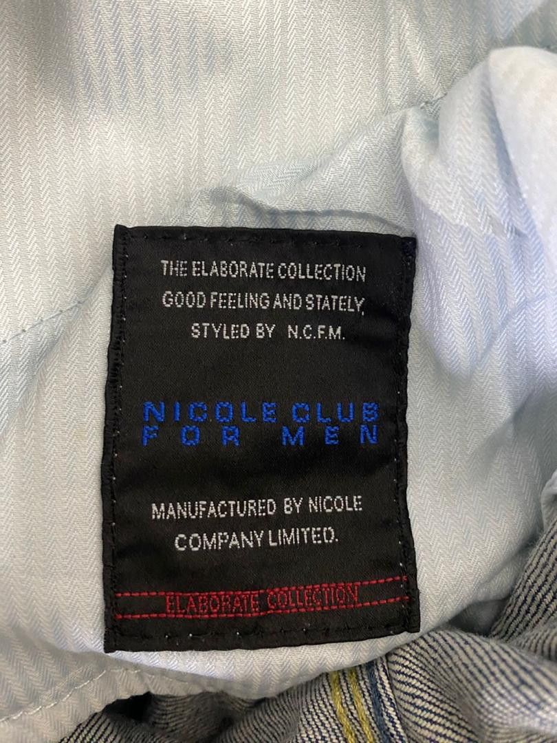 Nicole Club Vintage Nicole Club For Men Zipper Pocket Hype Jeans Size US 34 / EU 50 - 10 Thumbnail