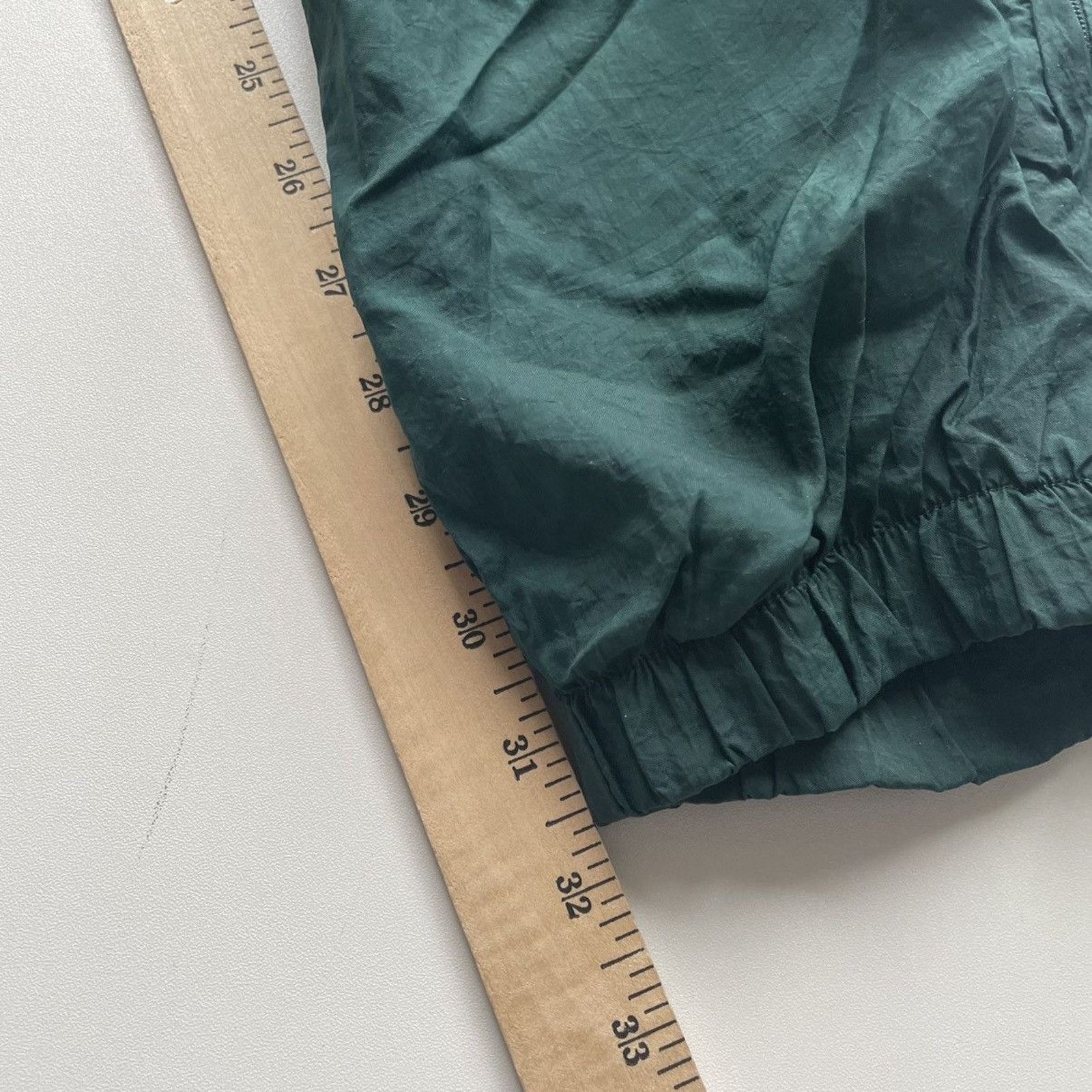 Nike × Vintage Vintage 90s Nike Track Pants Sz XL Green Embroidered Swoosh Size US 36 / EU 52 - 10 Thumbnail