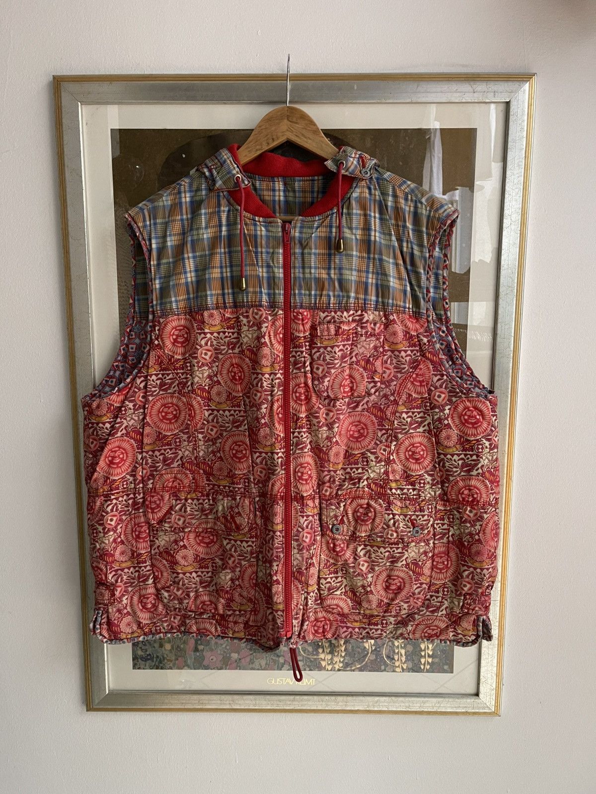 Oilily Vintage Oilily Vest Reversible 80s Size US L / EU 52-54 / 3 - 1 Thumbnail
