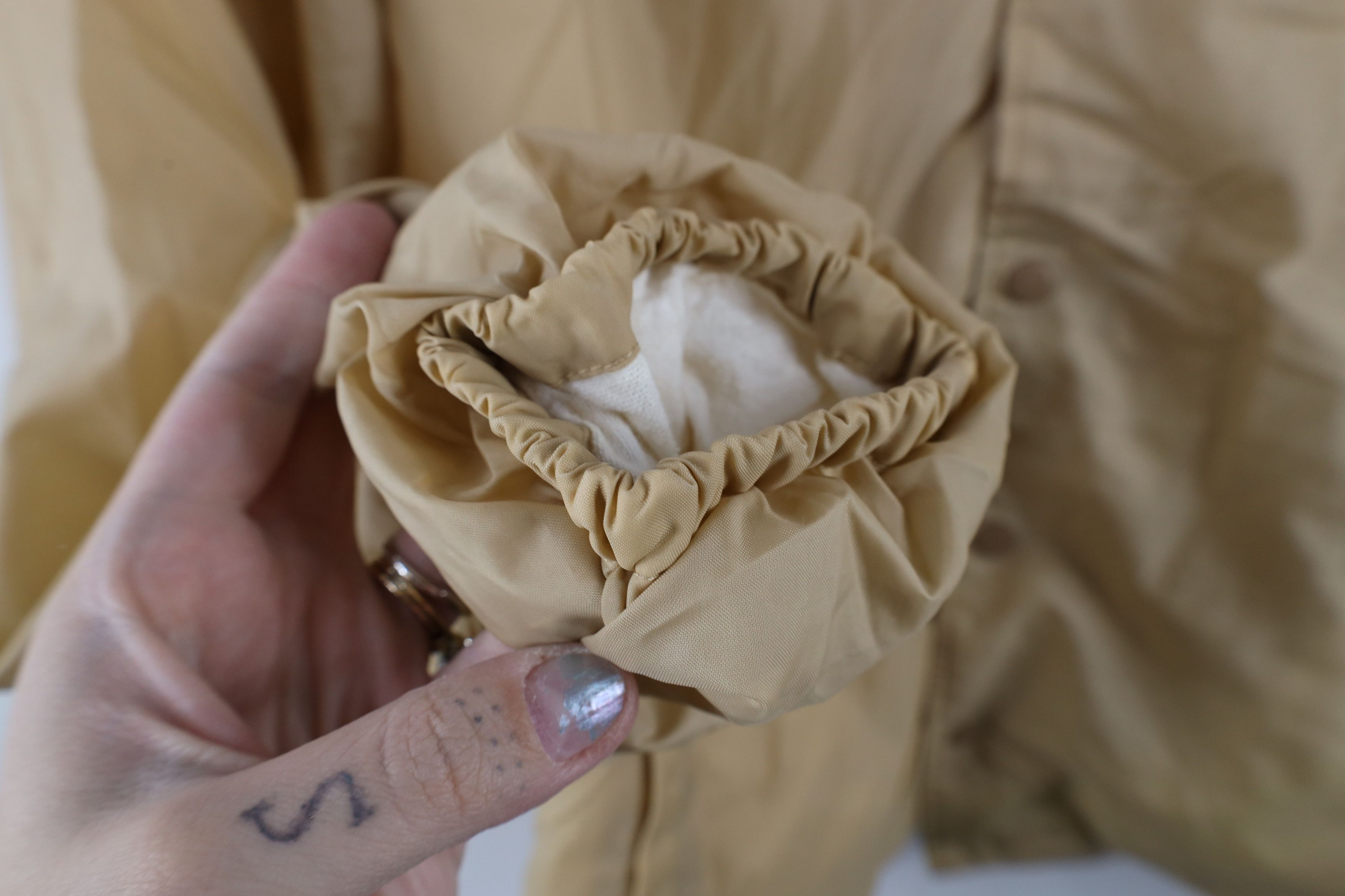 Vintage Vintage 70s Streetwear Coaches Windbreaker Jacket Beige Size US M / EU 48-50 / 2 - 6 Thumbnail