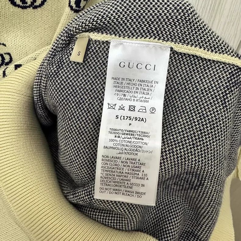 Gucci Gucci Full-print logo knit sweater 2504-Nextarrow Size US S / EU 44-46 / 1 - 3 Thumbnail