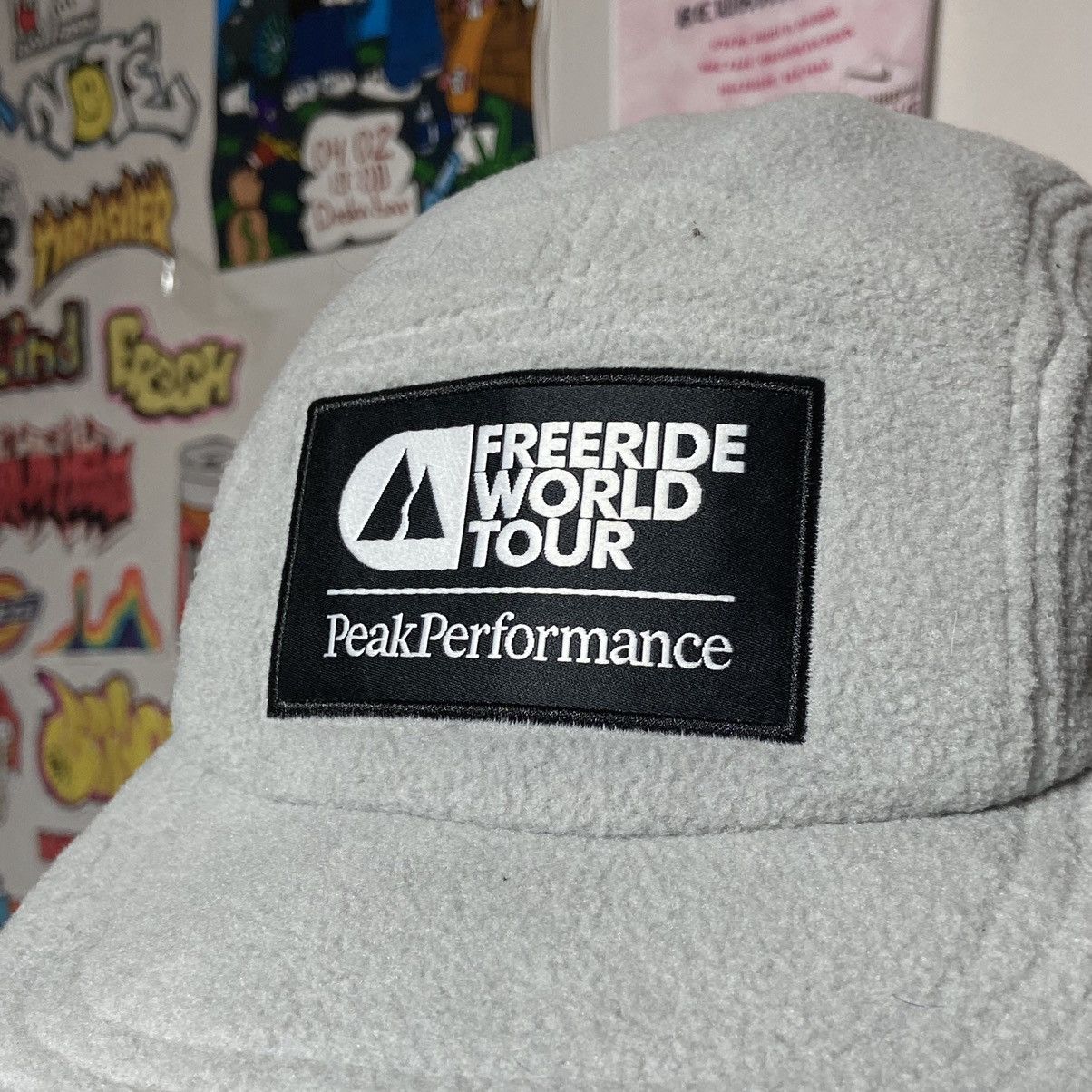 Peak Performance 📌 Peak Performance 5-Panel Grey Fleece Cap Size ONE SIZE - 4 Thumbnail