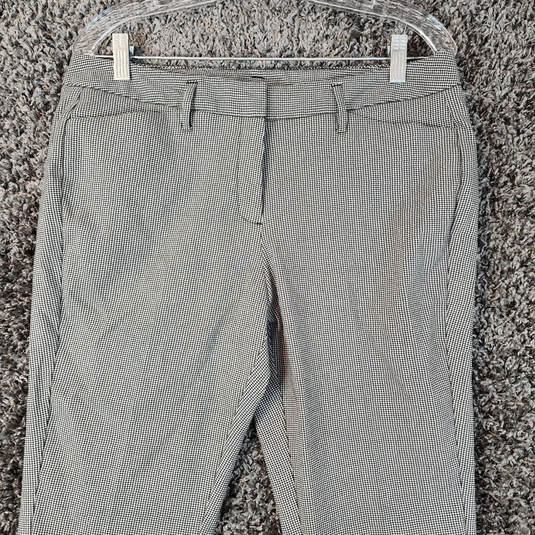 Worthington VINTAGE Worthington Womens Dress Pants Size 10 Black White Pattern Womens Regular 27 Inseam Size 32" / US 10 / IT 46 - 2 Thumbnail