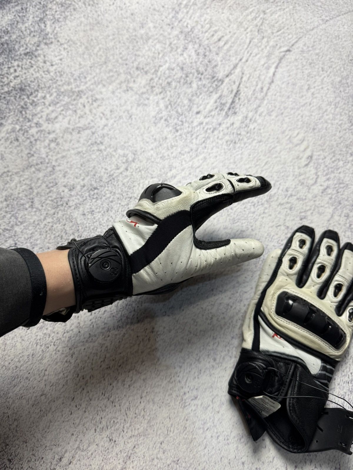 Japanese Brand Vintage Motorcycle Gloves Knox Avant garde Y2K Size ONE SIZE - 16 Thumbnail