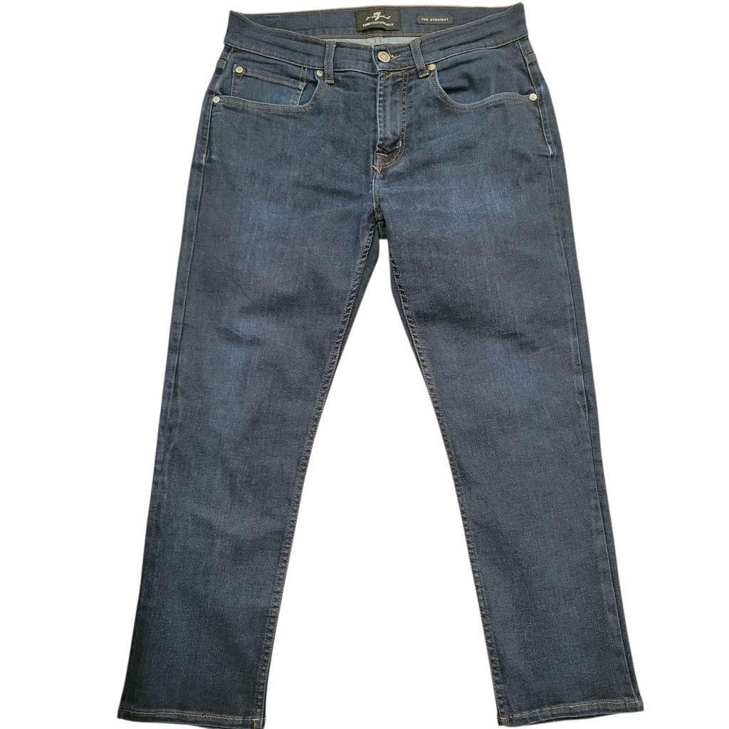 7 For All Mankind 7 For All Mankind LUXE PERFORMANCE Straight Capri Jeans 31 Size US 31 - 1 Thumbnail
