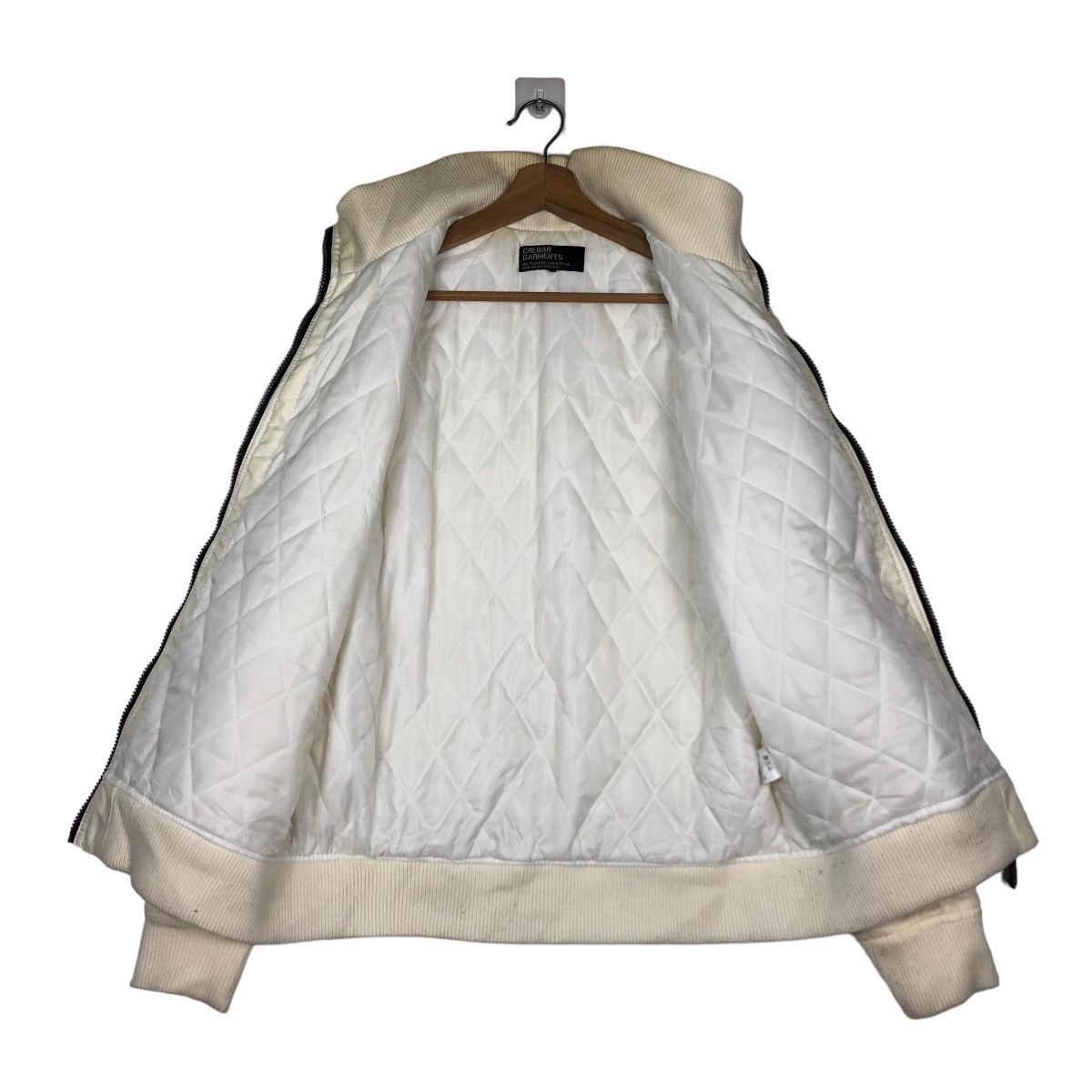 Japanese Brand 🔥Vintage Bomber Jacket Crebar Garments Inspire Issey Miyake Size US L / EU 52-54 / 3 - 14 Thumbnail