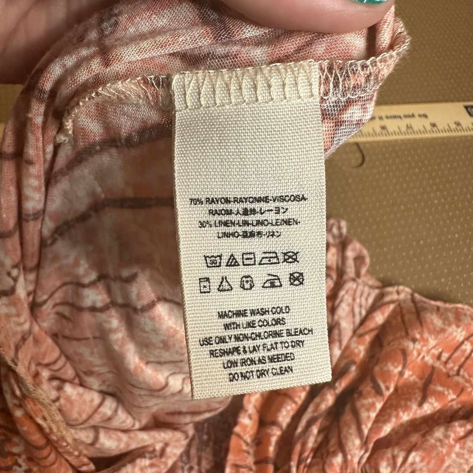 Free People Free People Sierra crisscross tank orange womens small Size S / US 4 / IT 40 - 9 Thumbnail