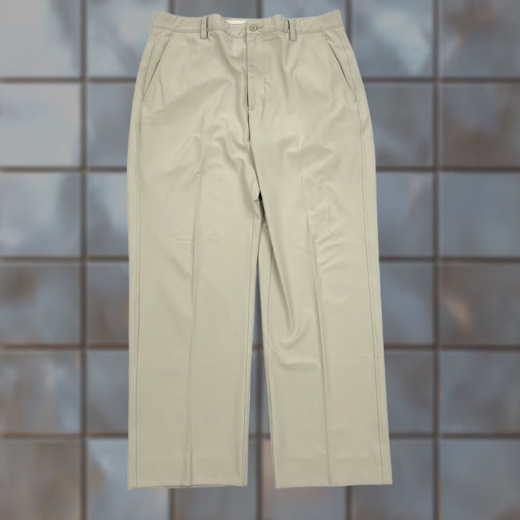 Footjoy FootJoy Men's Khaki Flat Front Performance Golf Pants 35x30 Stretch Classic Shirt Pants Shoe? Size US 35 - 1 Thumbnail
