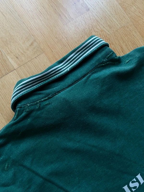 Stone Island Vintage 1980's Stone Island Polo Sweatshirt - Medium Size US M / EU 48-50 / 2 - 16 Thumbnail