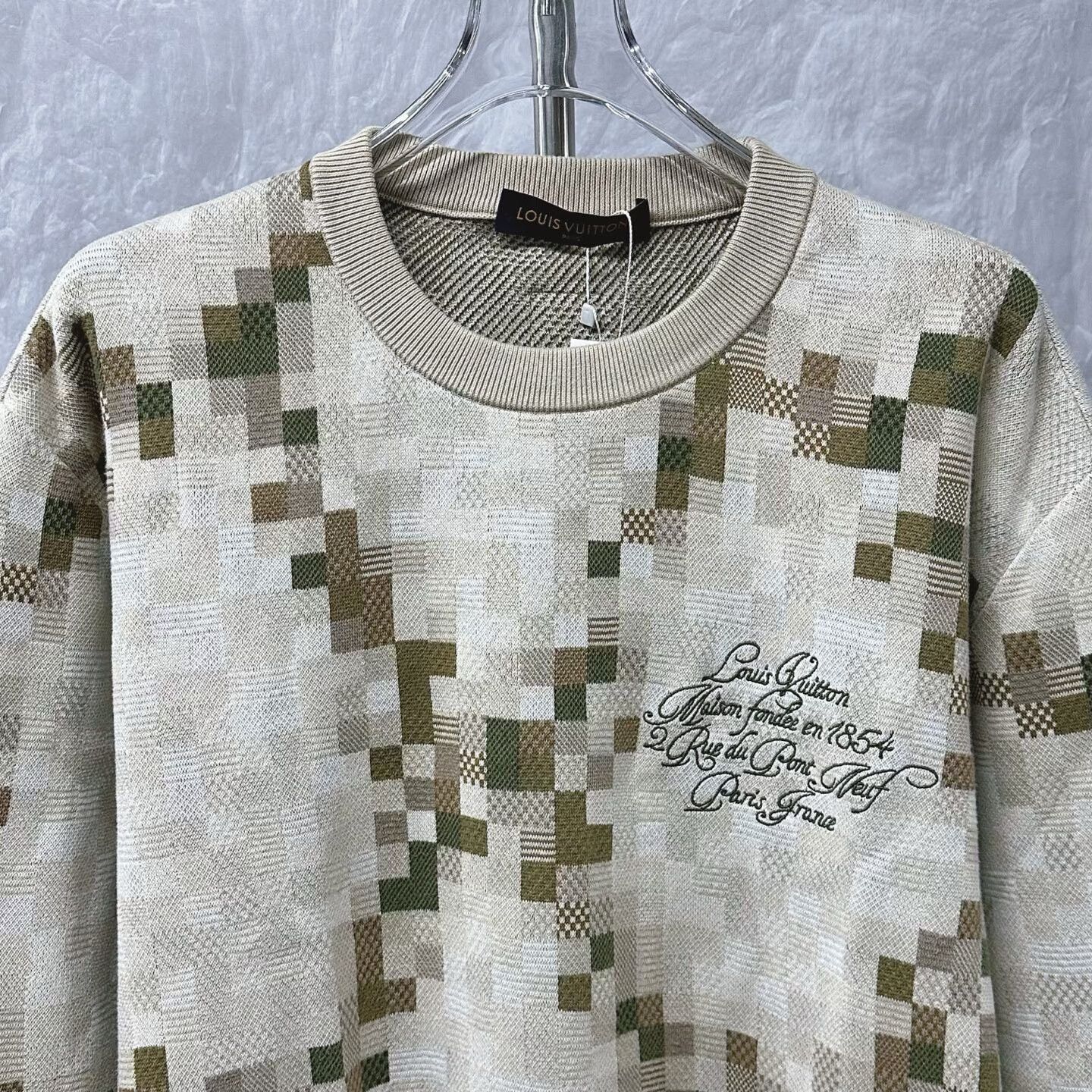 Louis Vuitton louis vuitton ss25 camo mosaic sweatshirt Size US XXL / EU 58 / 5 - 2 Thumbnail