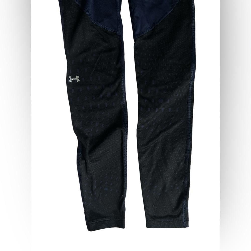 Under Armour Navy blue and black underarmour leggings small Size 28" / US 6 / IT 42 - 4 Thumbnail