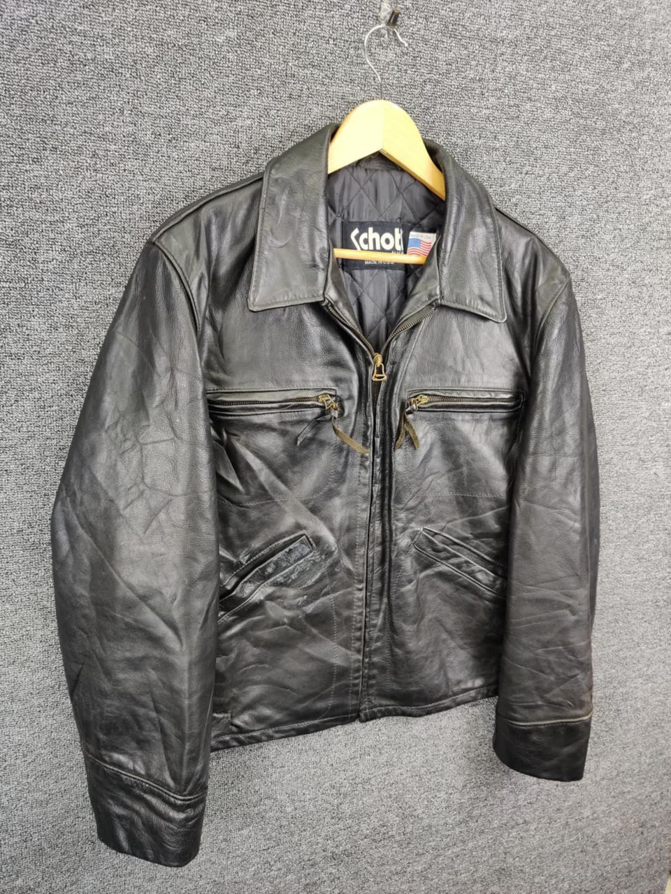 Schott Vintage Schott NYC Leather Jacket Size US M / EU 48-50 / 2 - 5 Thumbnail