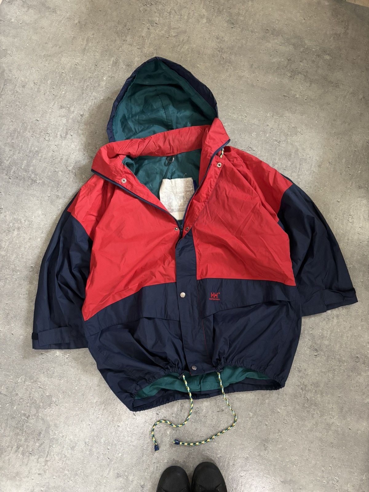 Helly Hansen Helly Hansen Colorful Rain Jacket L/XL Streetwear Y2K Size US L / EU 52-54 / 3 - 2 Thumbnail