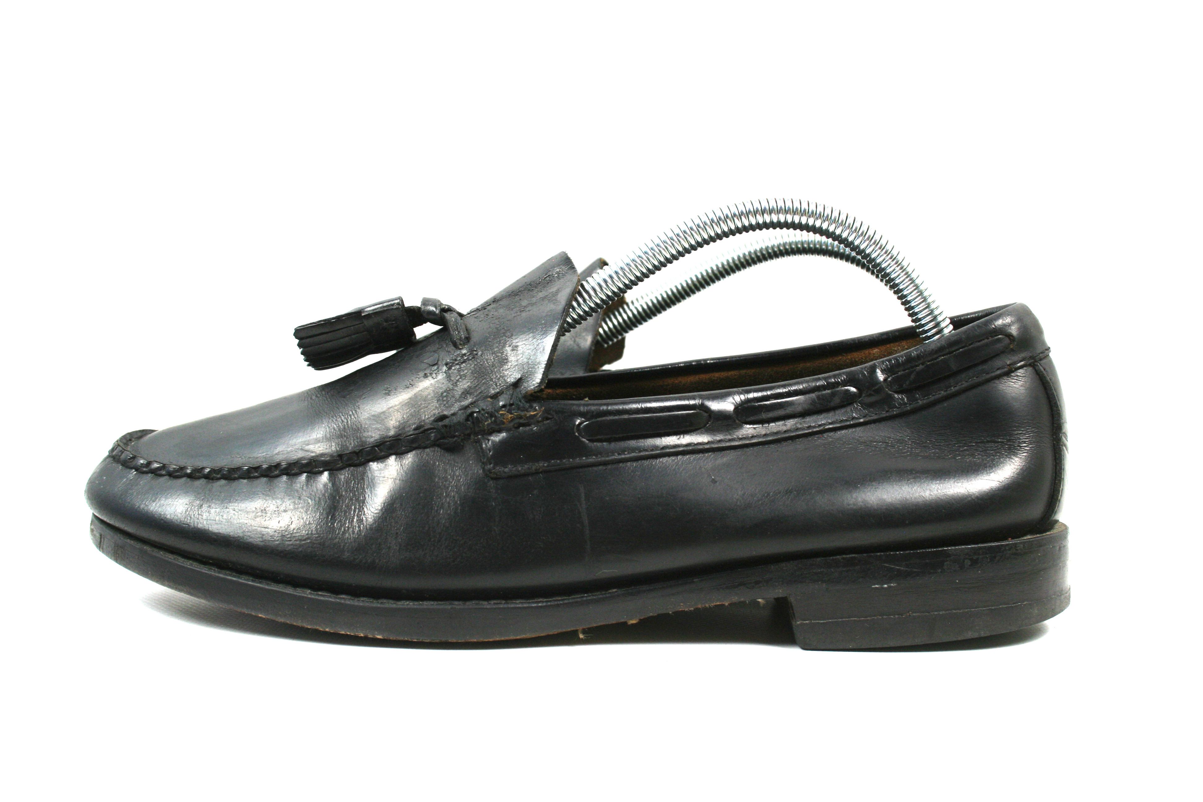 G.H. Bass & Co. 00S Weejuns Tassel Kittens Leather Loafers Vintage Size US 9 / EU 42 - 2 Thumbnail