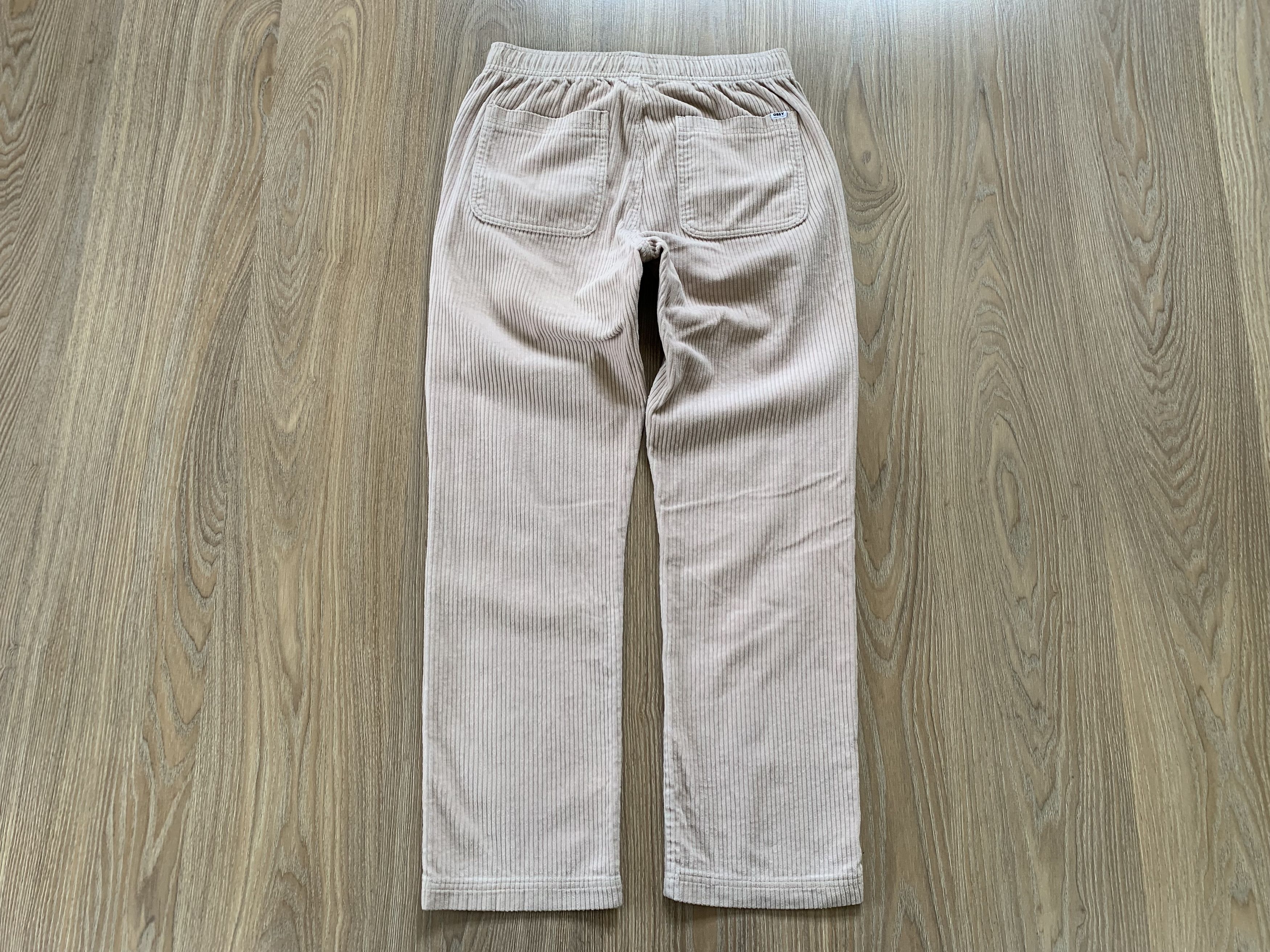 Obey Obey Womens Pink Corduroy Trousers Pants Size 28" / US 6 / IT 42 - 3 Thumbnail