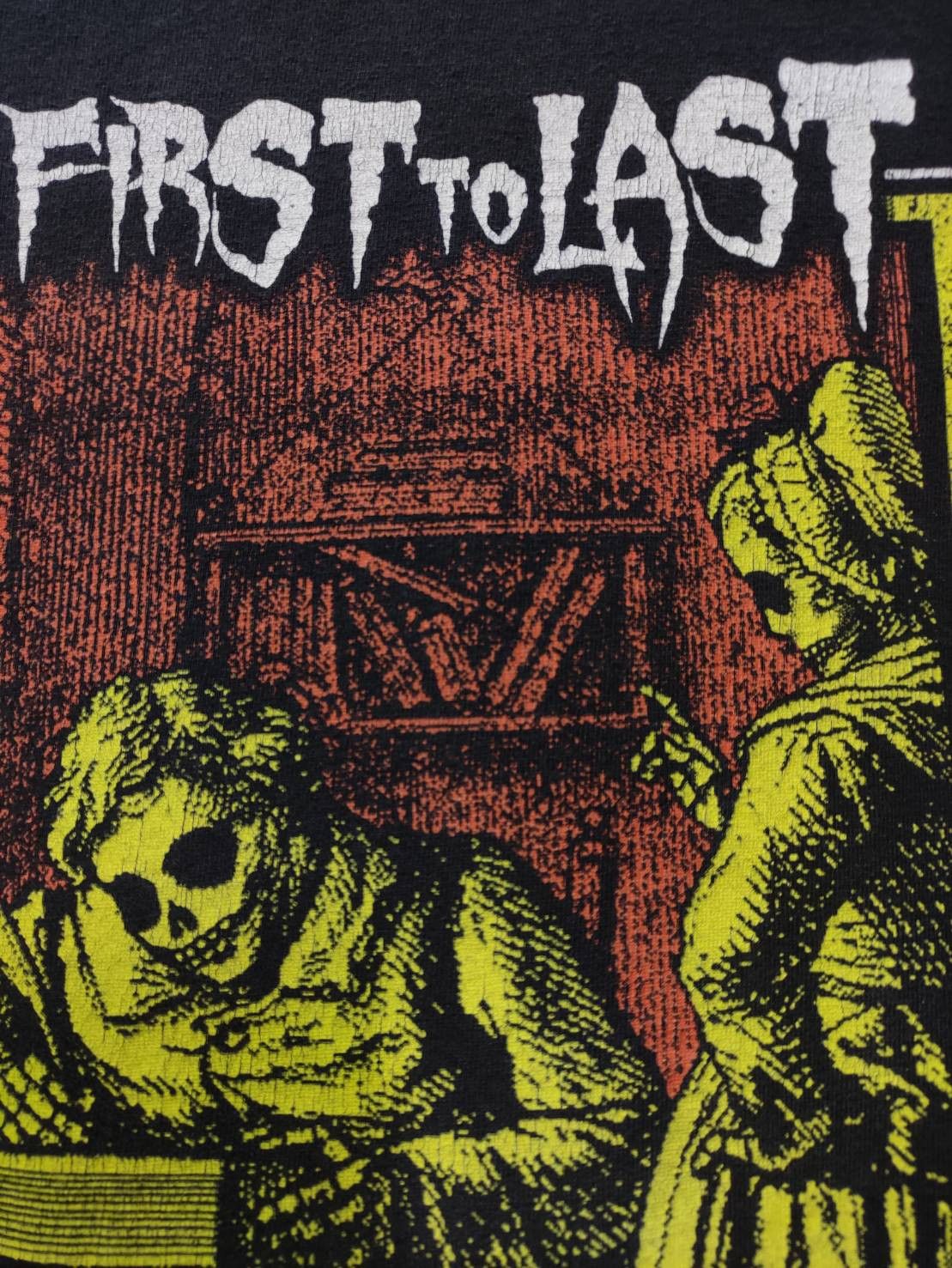 Band Tees Rare! Vtg 00's From First To Last / Skrillex Art Promo Size US L / EU 52-54 / 3 - 5 Thumbnail