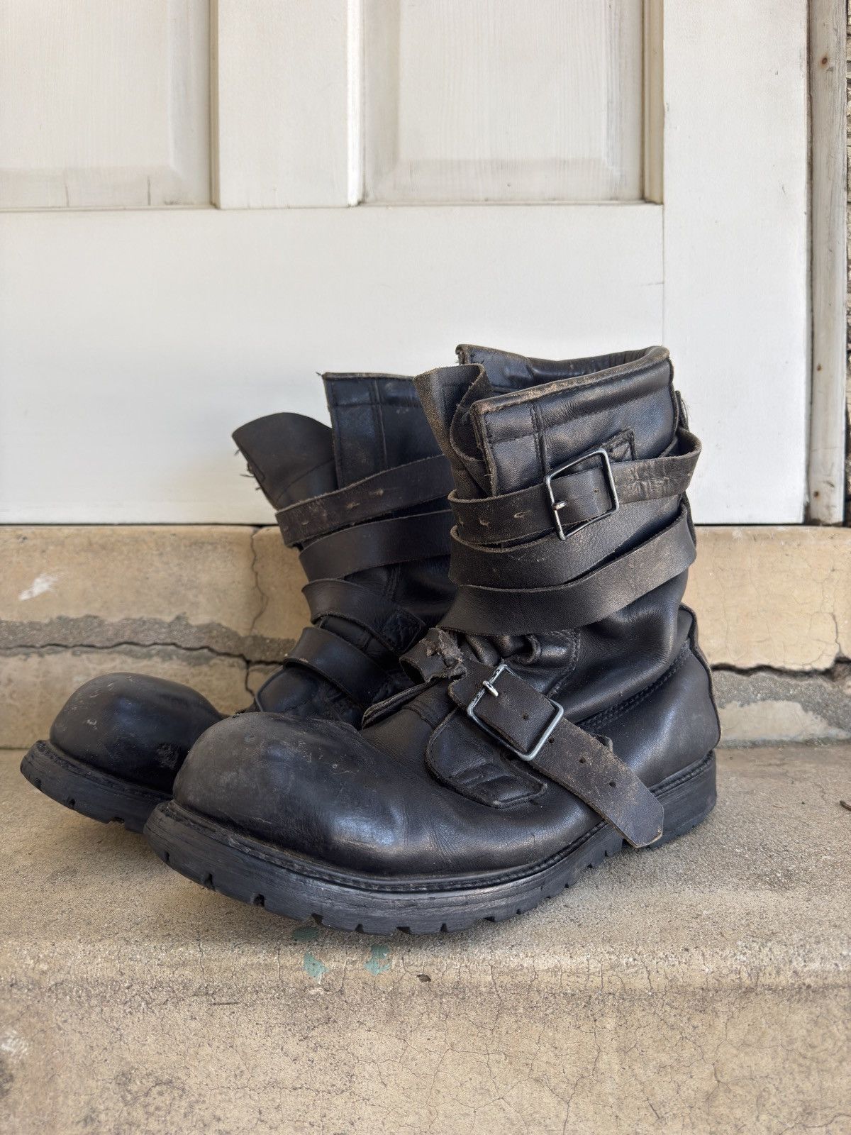 Vintage 1970’s German Tanker Boots Size US 9.5 / EU 42-43 - 1 Thumbnail