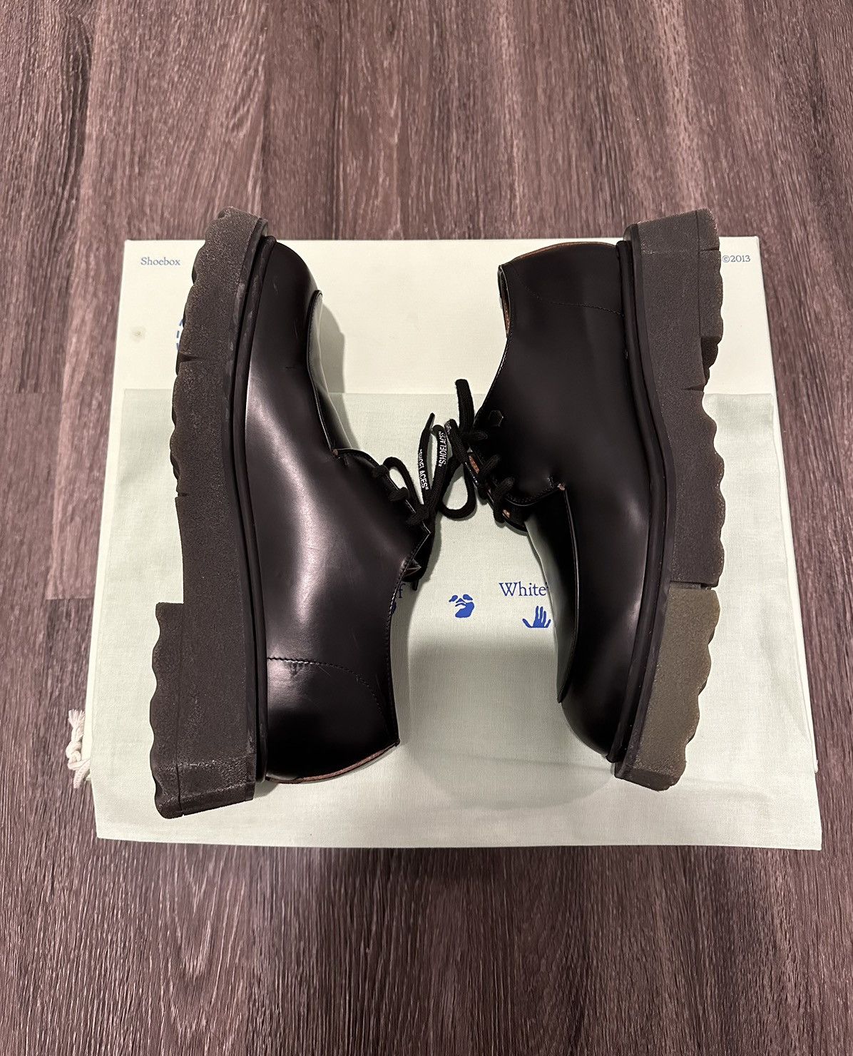 Off-White Off-White Low Top Derby Size US 8 / EU 41 - 4 Thumbnail