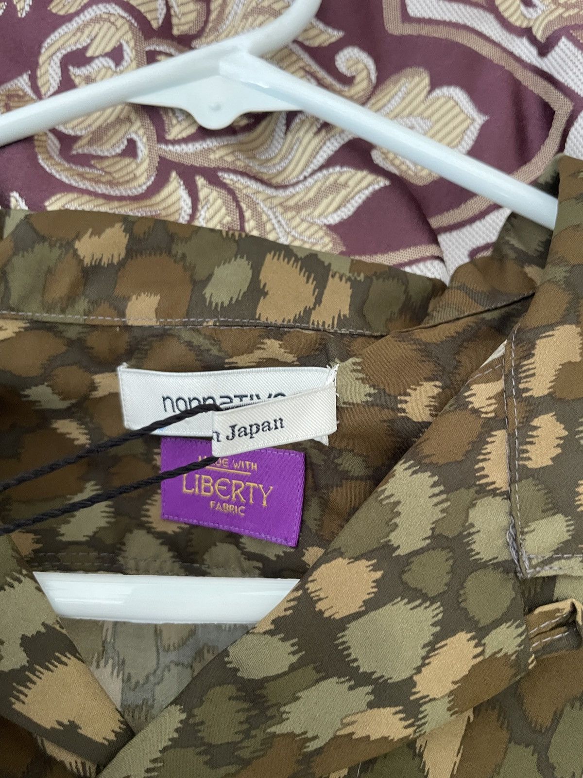 Nonnative Bowler Shirt Poly Broad Liberty Print nwt 412.00 Size US M / EU 48-50 / 2 - 8 Thumbnail