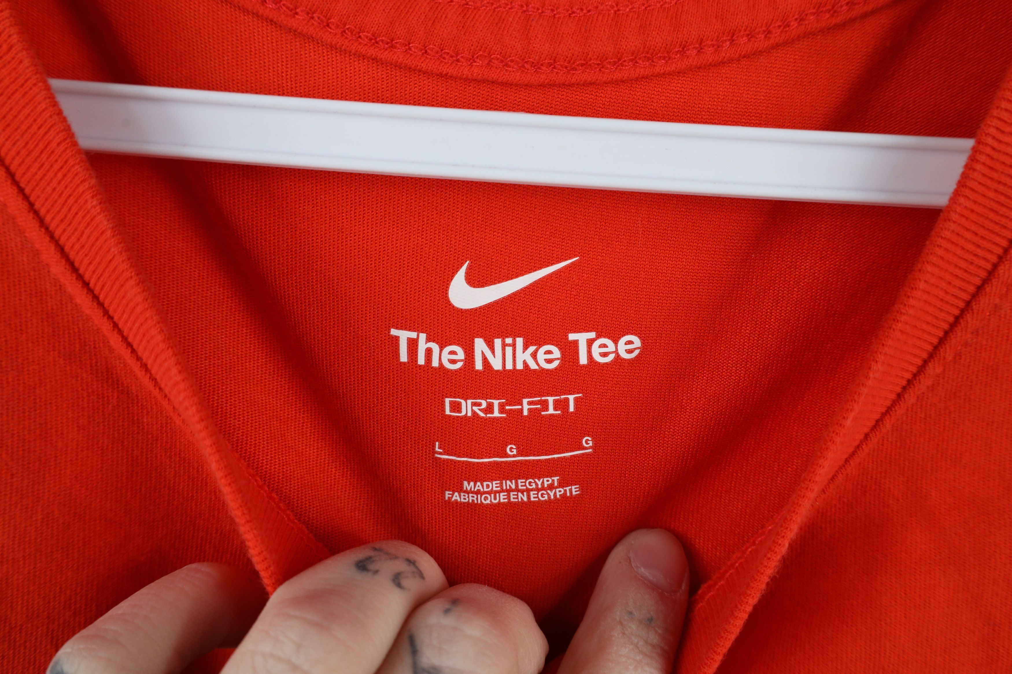 Nike × Vintage Nike Trail Travis Scott Center Swoosh Short Sleeve T-Shirt Size US L / EU 52-54 / 3 - 7 Thumbnail