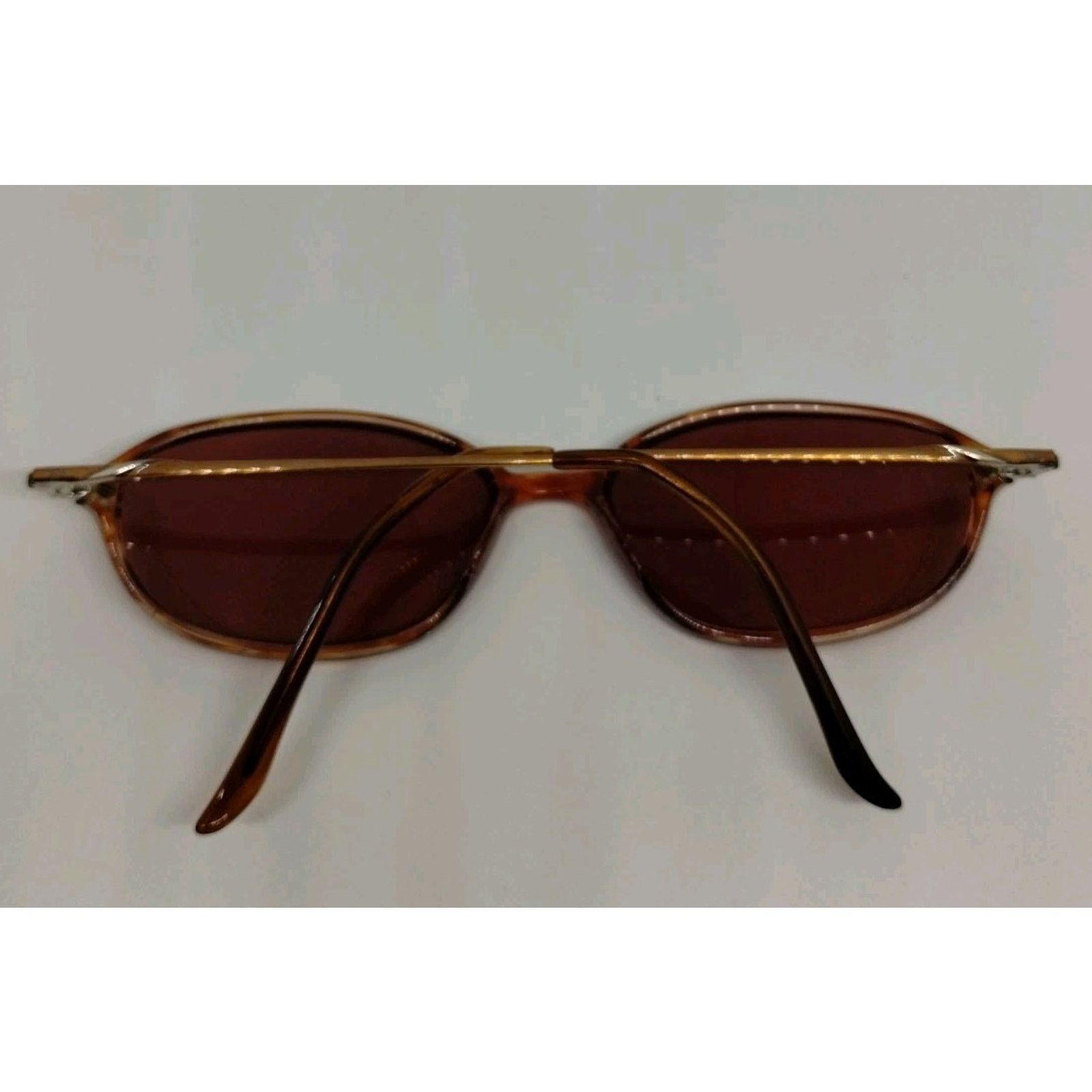 Vintage Elizabeth Arden Eyeglass Frames EA1018-1 Orange Brown Size ONE SIZE - 2 Thumbnail