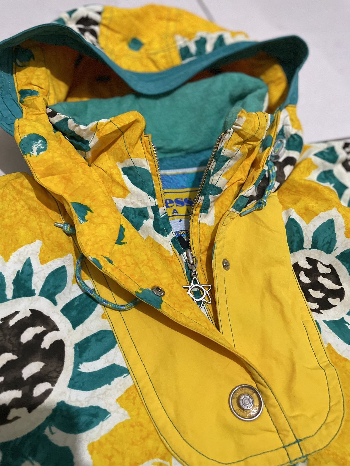 Ellesse × Japanese Brand Ellesse Sunflower Ski Jacket Size US M / EU 48-50 / 2 - 2 Thumbnail