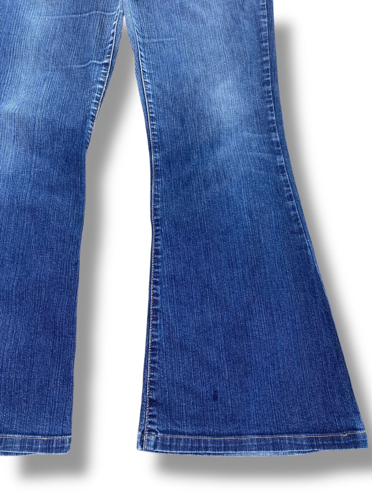 Levi's Levi’s X Cristina Llorca Faded Wash Style Flare Jeans Size US 34 / EU 50 - 6 Thumbnail