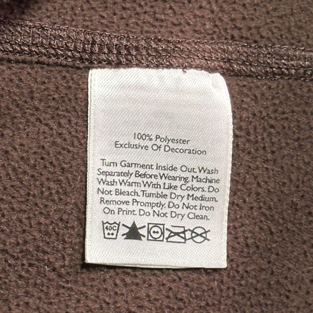 Eddie Bauer VINTAGE Eddie Bauer Sweater Womens MEDIUM Brown Fleece First Ascent 1/4 Quarter Zip Size M / US 6-8 / IT 42-44 - 7 Thumbnail