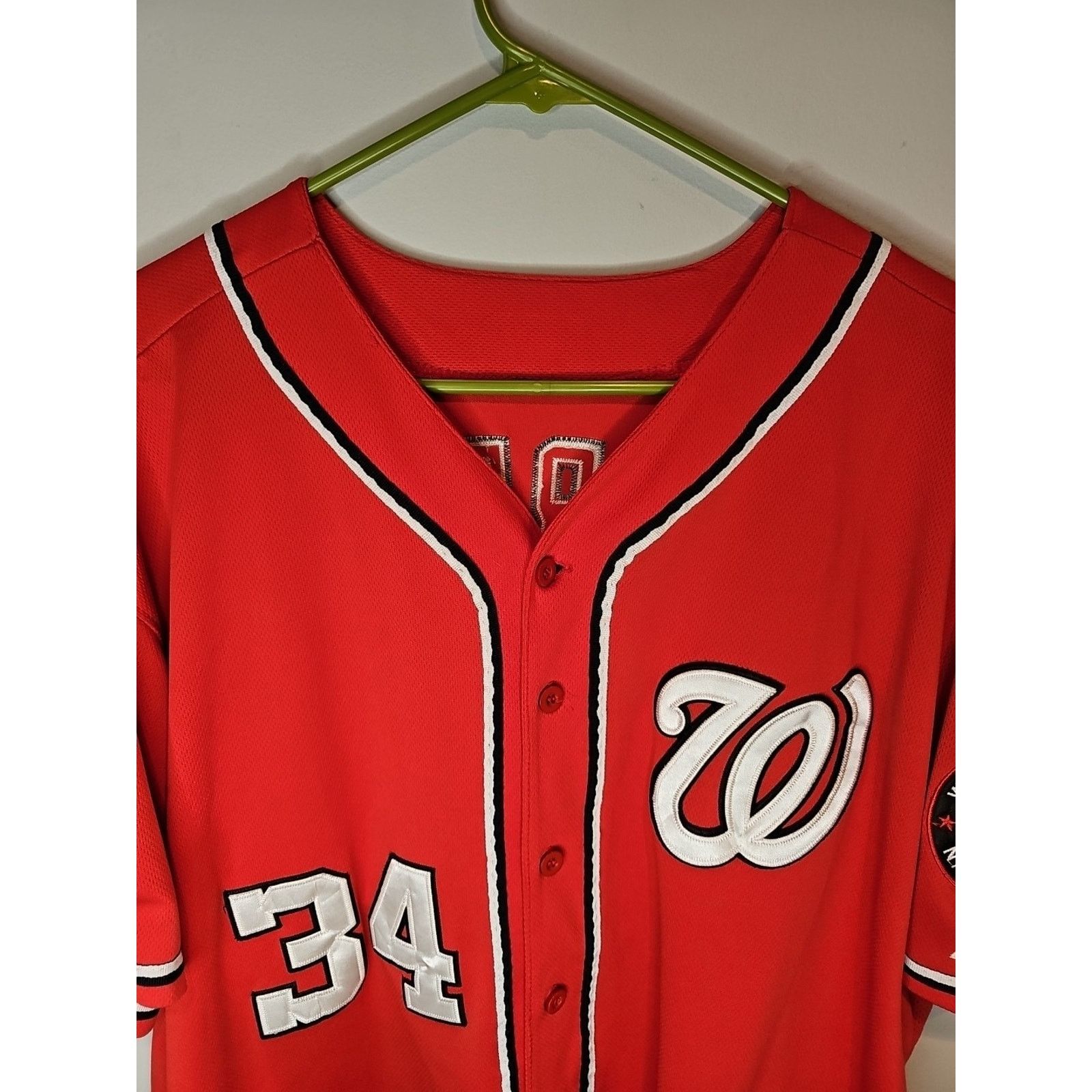 Majestic Majestic Bryce Harper Washington Nationals Jersey Sz 50 MLB Size US XXL / EU 58 / 5 - 5 Thumbnail