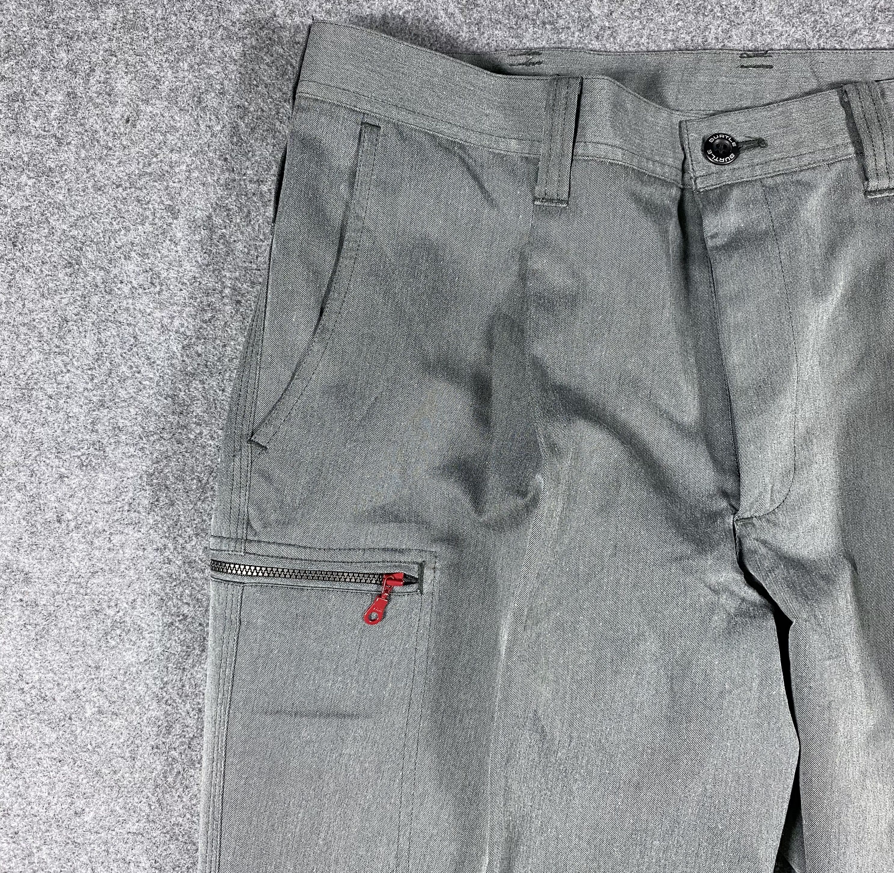Japanese Brand Japanese Brand Burtle Faded Tactical Multipocket Cargo Pants Size US 36 / EU 52 - 7 Thumbnail