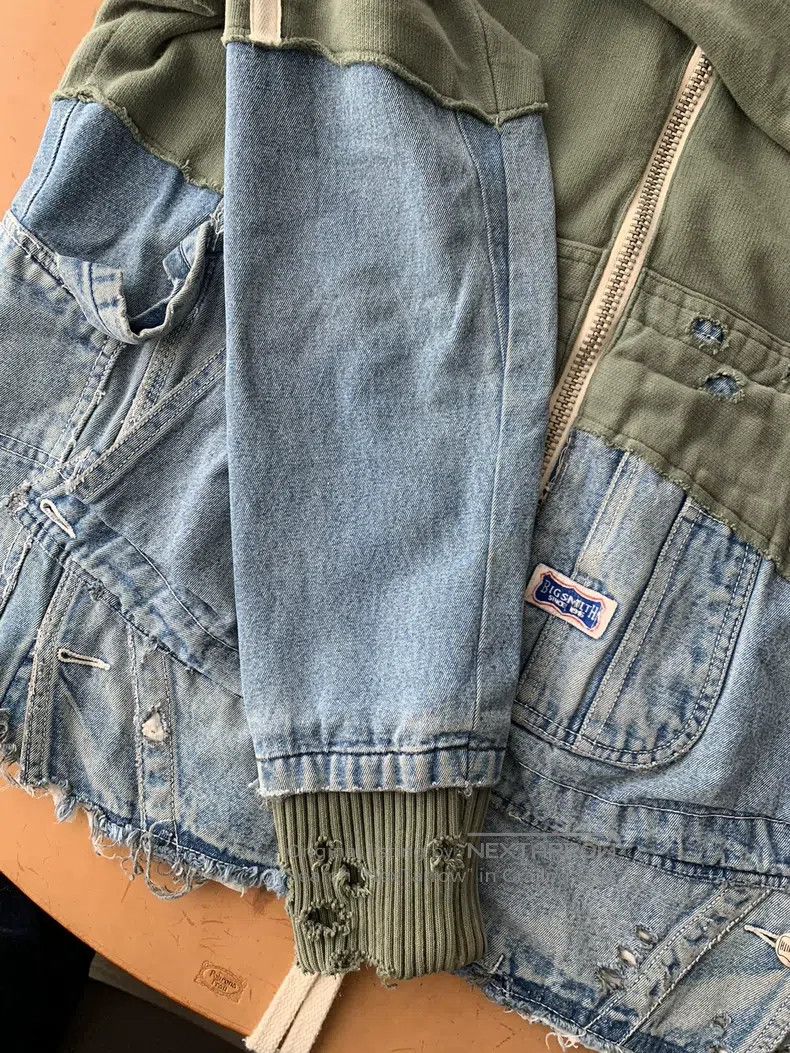 Greg Lauren Greg Lauren Patchwork School Uniform Jacket Size US M / EU 48-50 / 2 - 4 Thumbnail