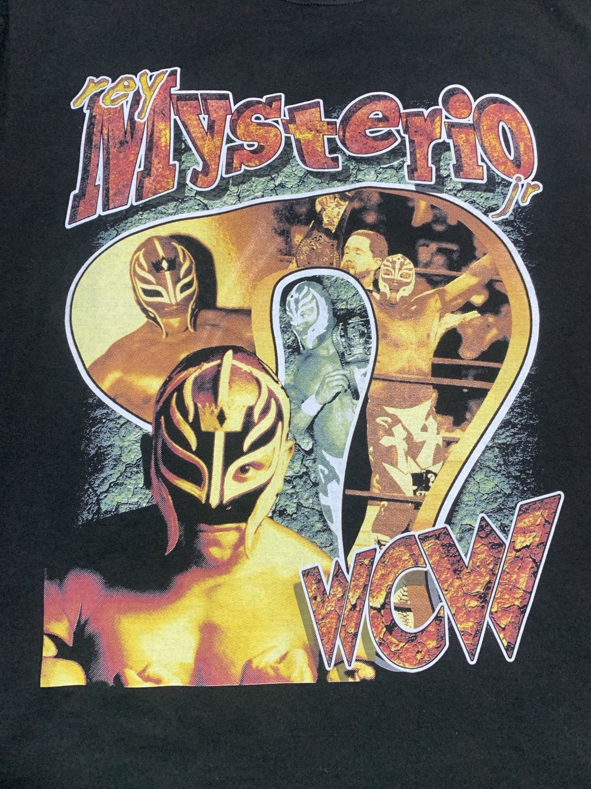 WCW/nWo WCW Rey Mysterio Flying Fury Wrestling Shirt Size Large Size US L / EU 52-54 / 3 - 2 Thumbnail