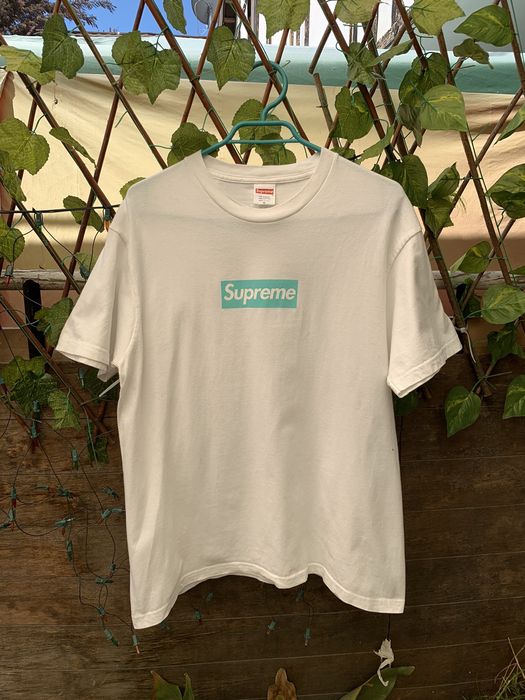 Supreme Supreme x Tiffany & Co. Box logo tee | Grailed