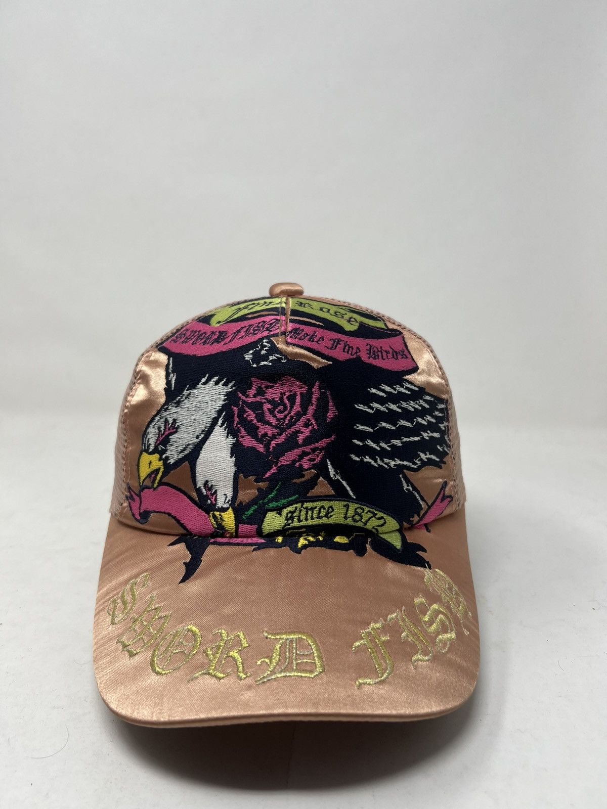 20471120 Fine Rose Fish Archive Trucker Hat Size ONE SIZE - 5 Thumbnail