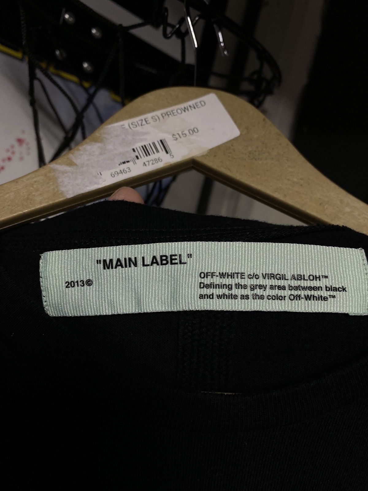 Off-White Off-White Virgil Abloh Impressionism Long Sleeve T-Shirt Med Size US M / EU 48-50 / 2 - 6 Thumbnail