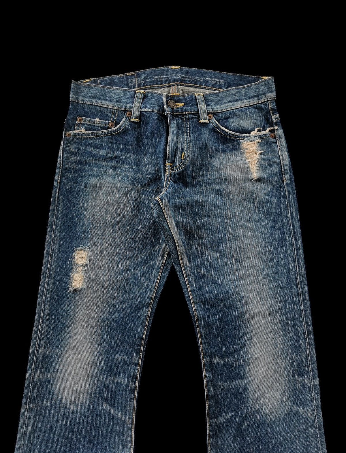 Tornado Mart Edwin bell-bottom denim jeans style tornado mart Size 30" / US 8 / IT 44 - 5 Thumbnail