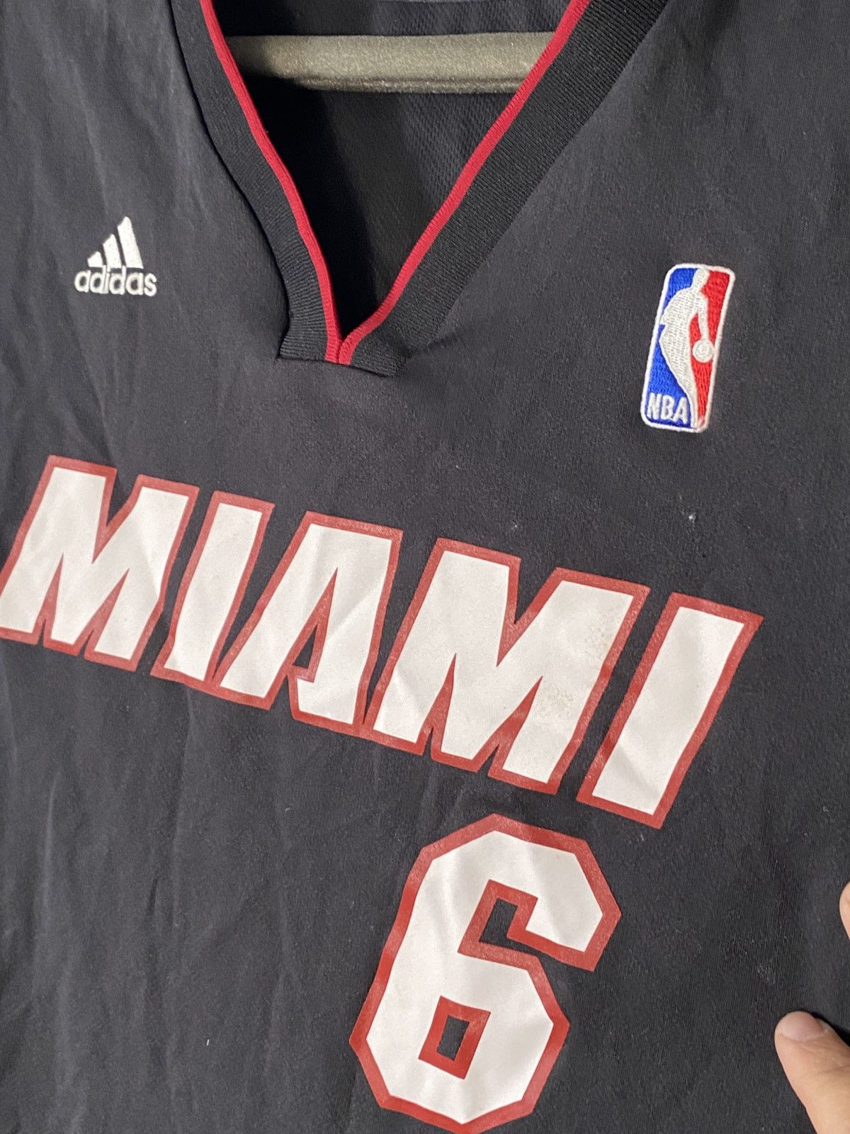 Adidas × NBA Vintage NBA Miami Heat Jersey #6 LeBron James Size XC-S Size US XS / EU 42 / 0 - 7 Thumbnail