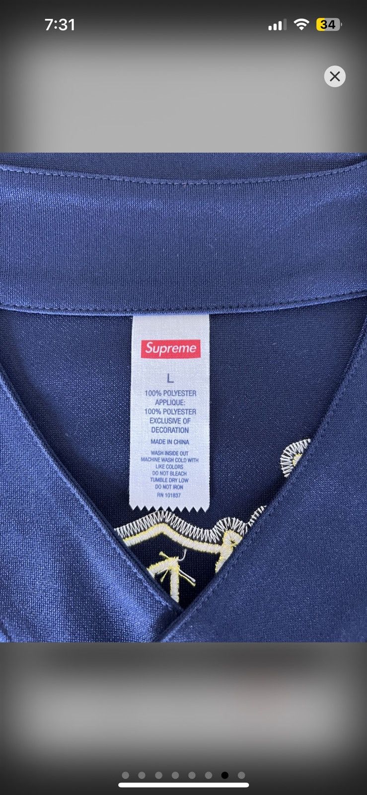 MLB × Supreme Supreme chosen L Size US L / EU 52-54 / 3 - 2 Thumbnail