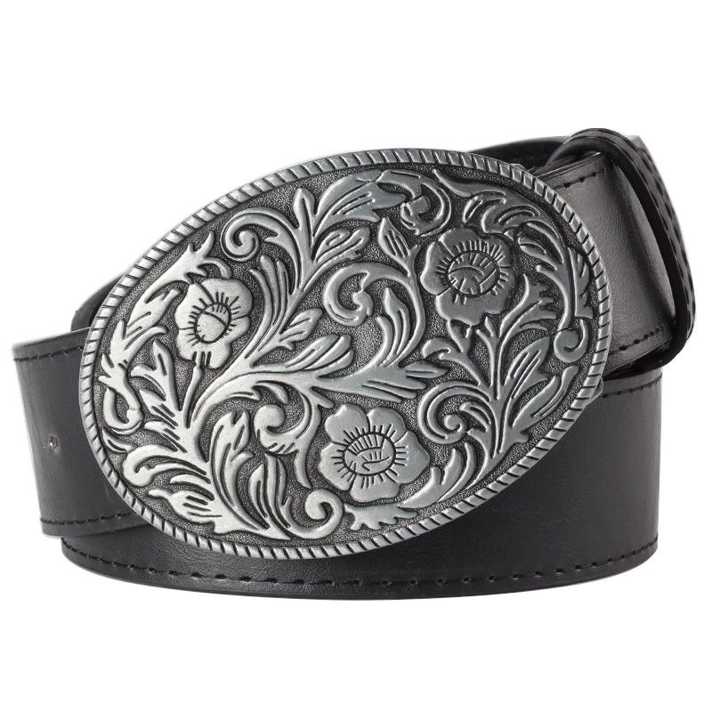 VIBE Vibe Vintage Belt Riveted Belts Menswear Accessories Size ONE SIZE - 1 Thumbnail