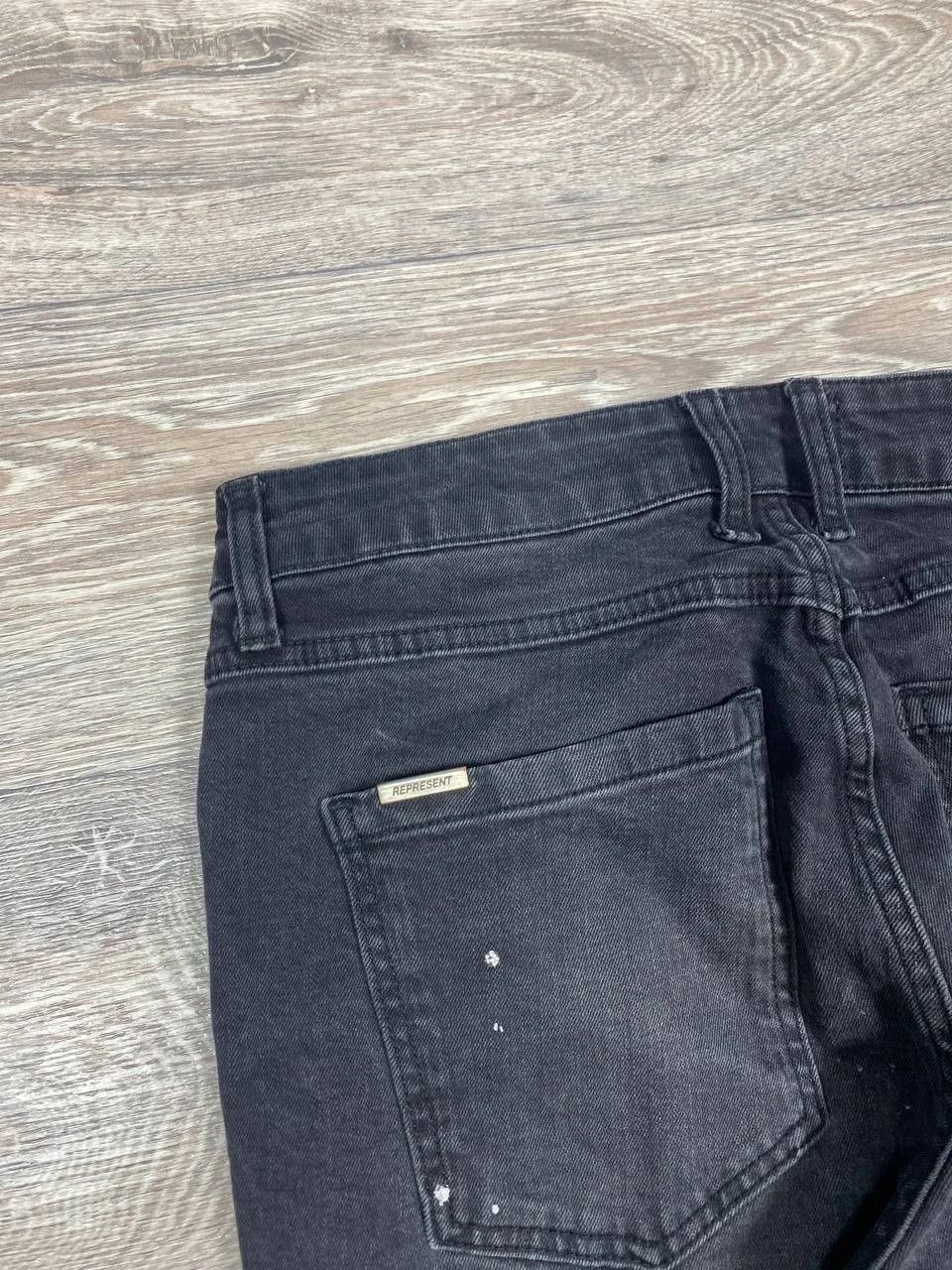 Represent Clo. Represent Men's Essential Denim Black Size 32 Size US 32 / EU 48 - 4 Thumbnail