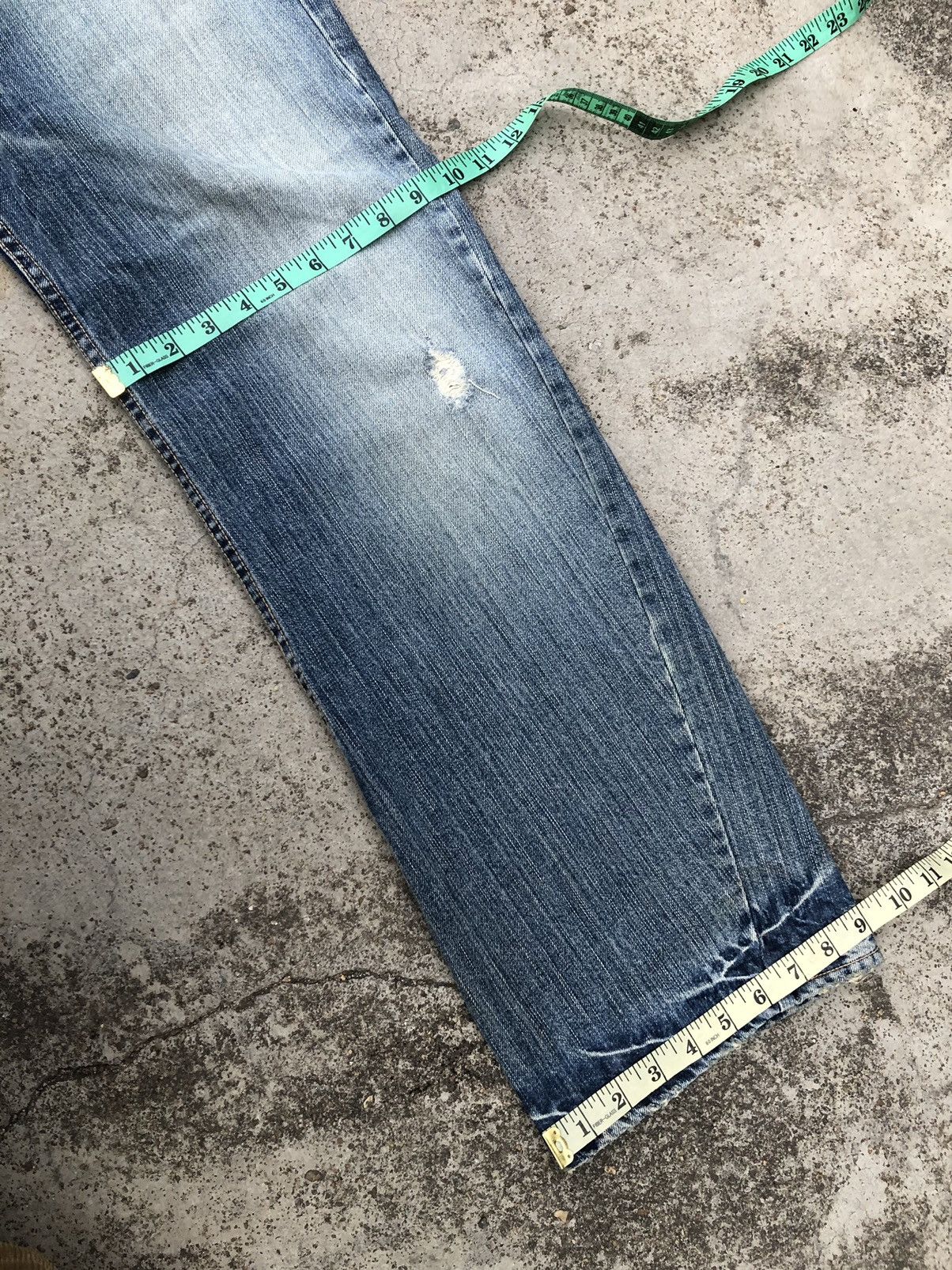 Vintage TOUGH JEANS TWIST DENIM Size US 36 / EU 52 - 9 Thumbnail