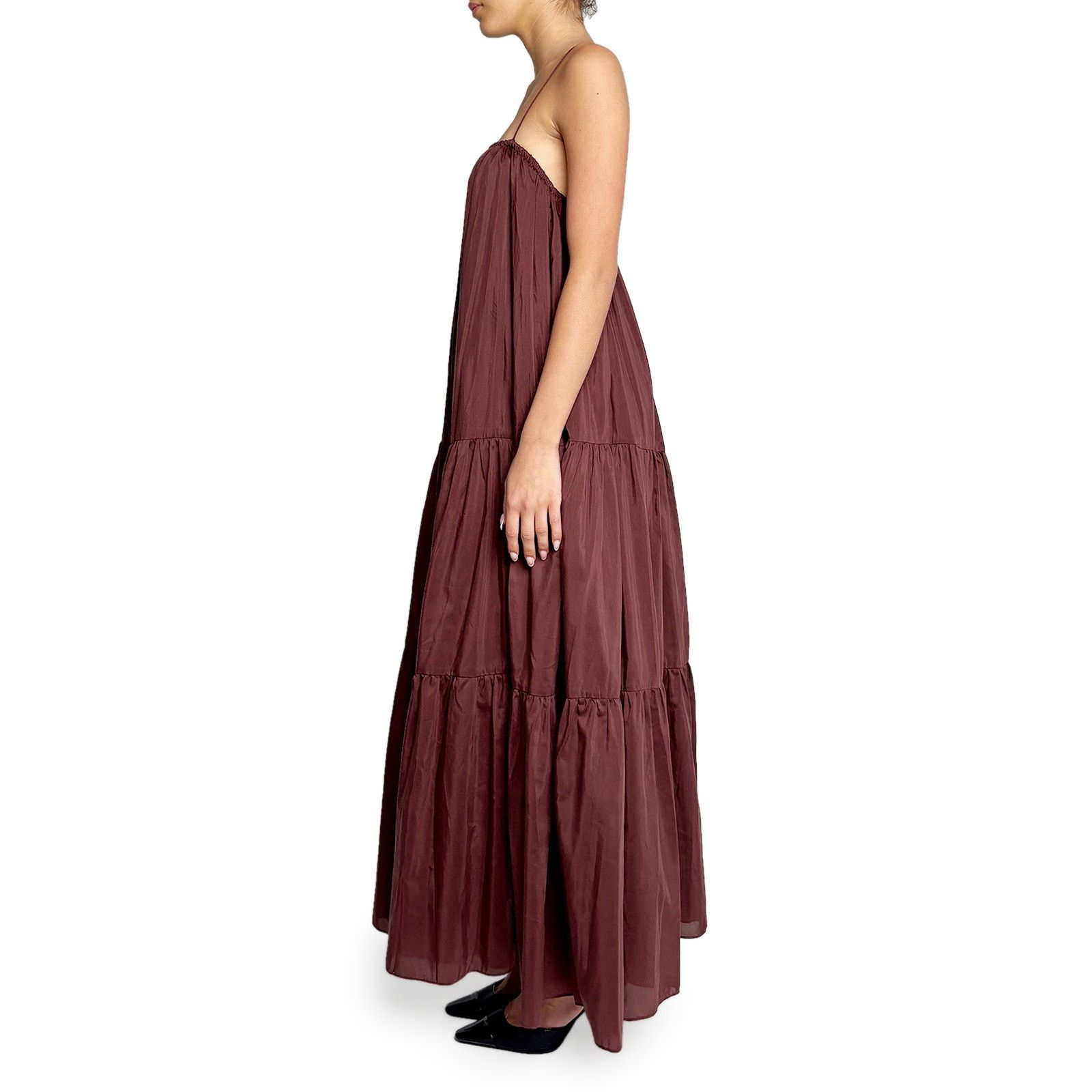 Matteau Brown maxi dress Size L / US 10 / IT 46 - 3 Thumbnail