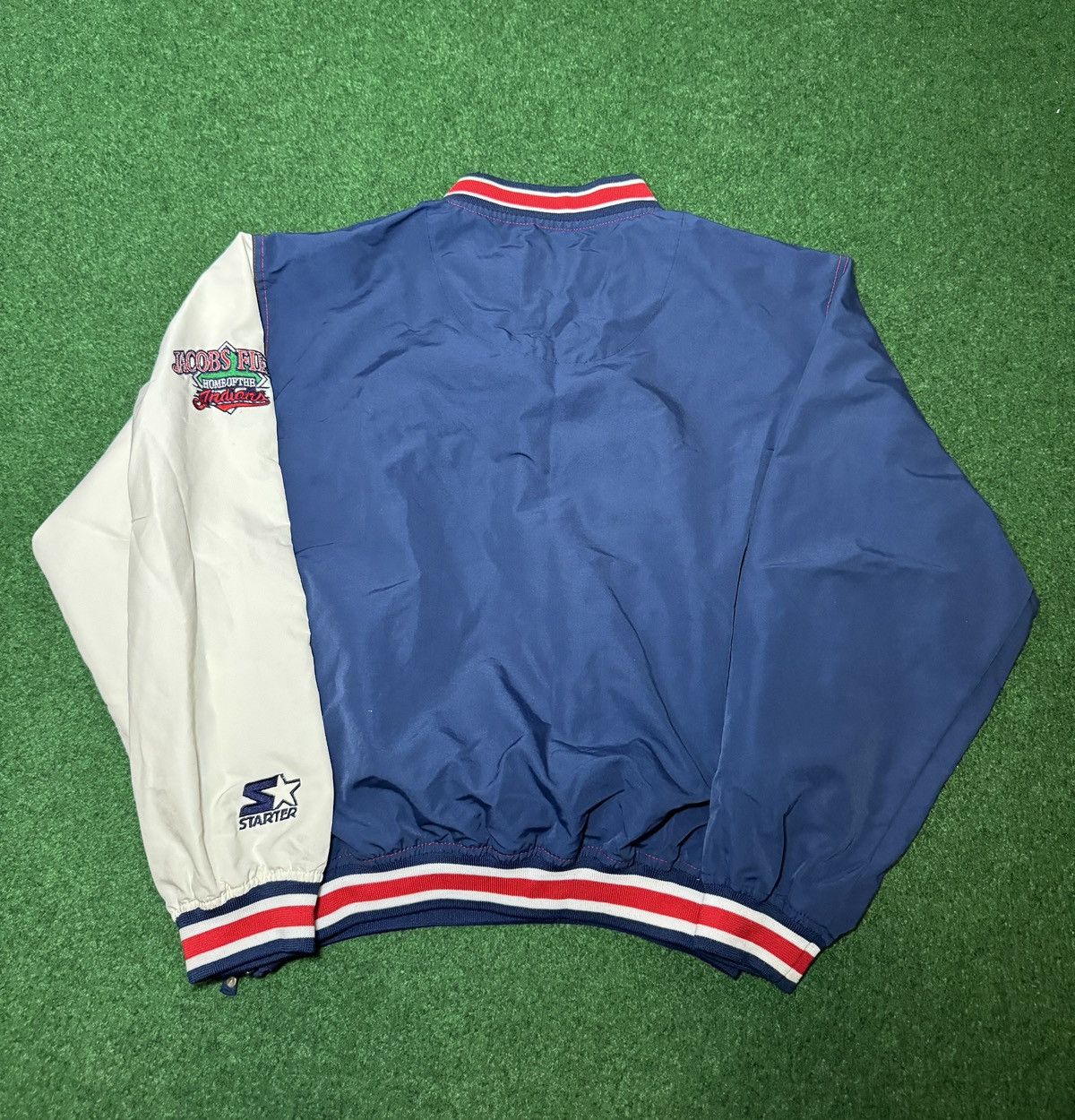 Starter intage 90s Cleveland Indians Starter Windbreaker XS Jacket Size XS / US 0-2 / IT 36-38 - 5 Thumbnail
