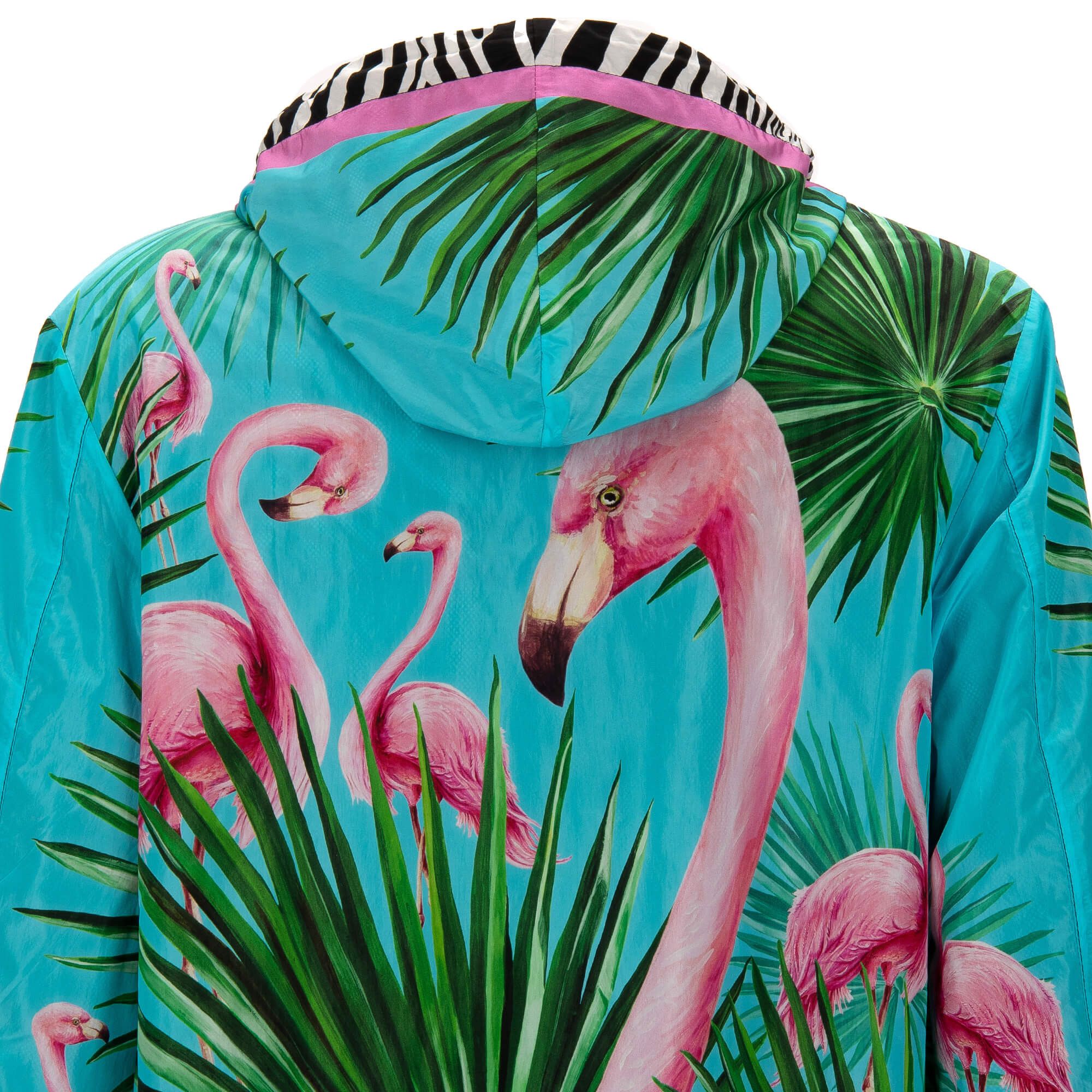 Dolce & Gabbana o1y0125 Hooded Bomber Jacket in Multicolor Size US S / EU 44-46 / 1 - 5 Thumbnail