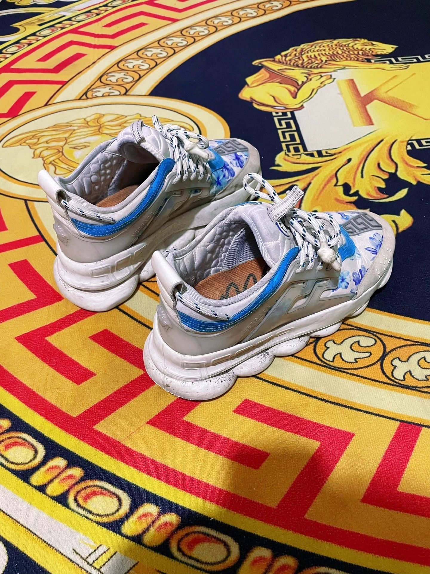 Versace Versace Medusa Swirl Running Sneaker 42 8/10 Size US 9 / EU 42 - 5 Thumbnail