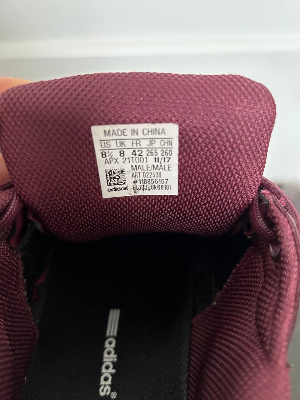 Adidas × Raf Simons Adidas Ozweego x Raf Simons 3 Burgundy Size US 8.5 / EU 41-42 - 6 Thumbnail