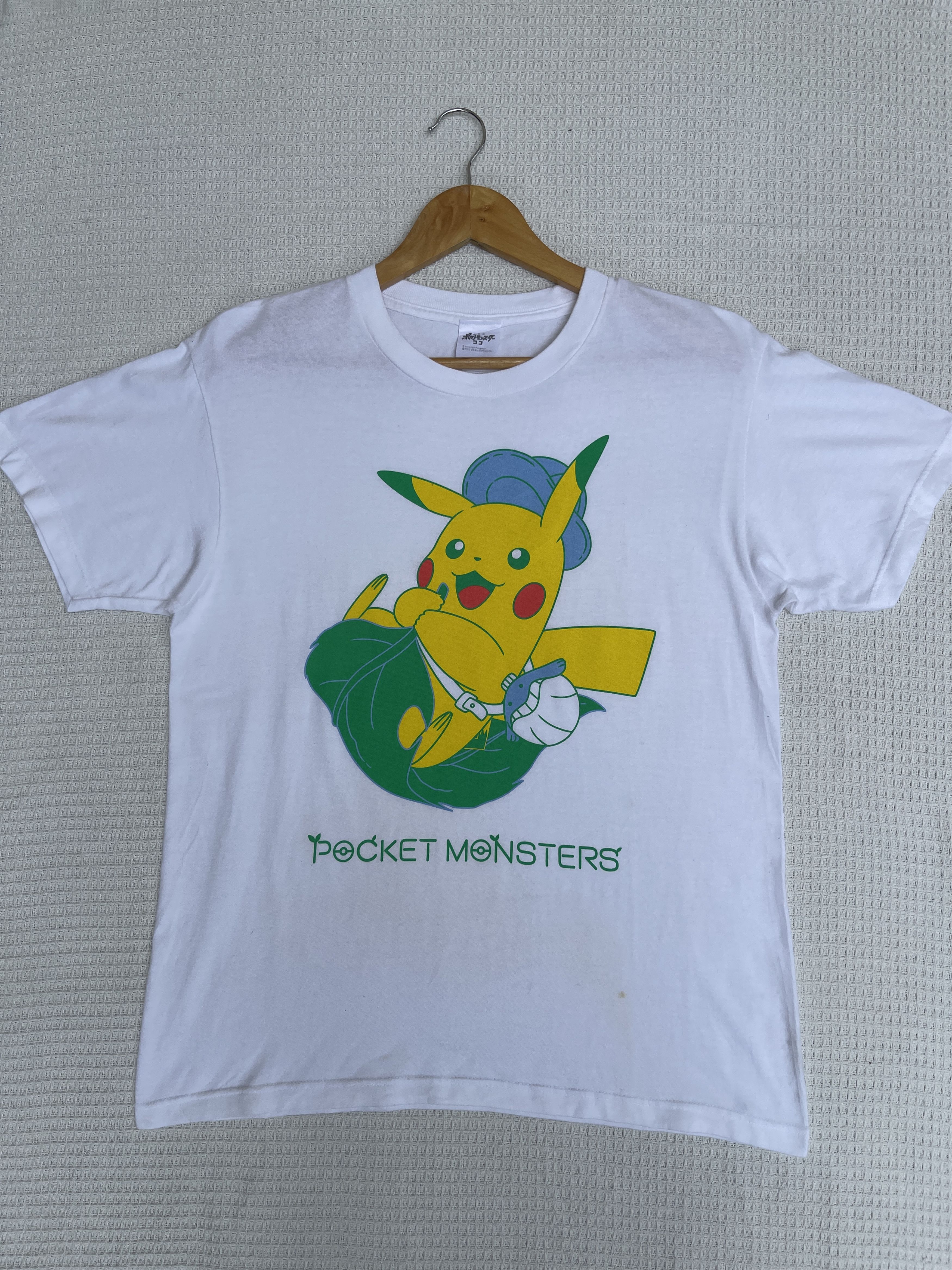 Nintendo × Pokemon × Vintage Last Drop🔥Rare🔥Vintage Pokemon Pocket Monster T-Shirt Size US M / EU 48-50 / 2 - 8 Thumbnail