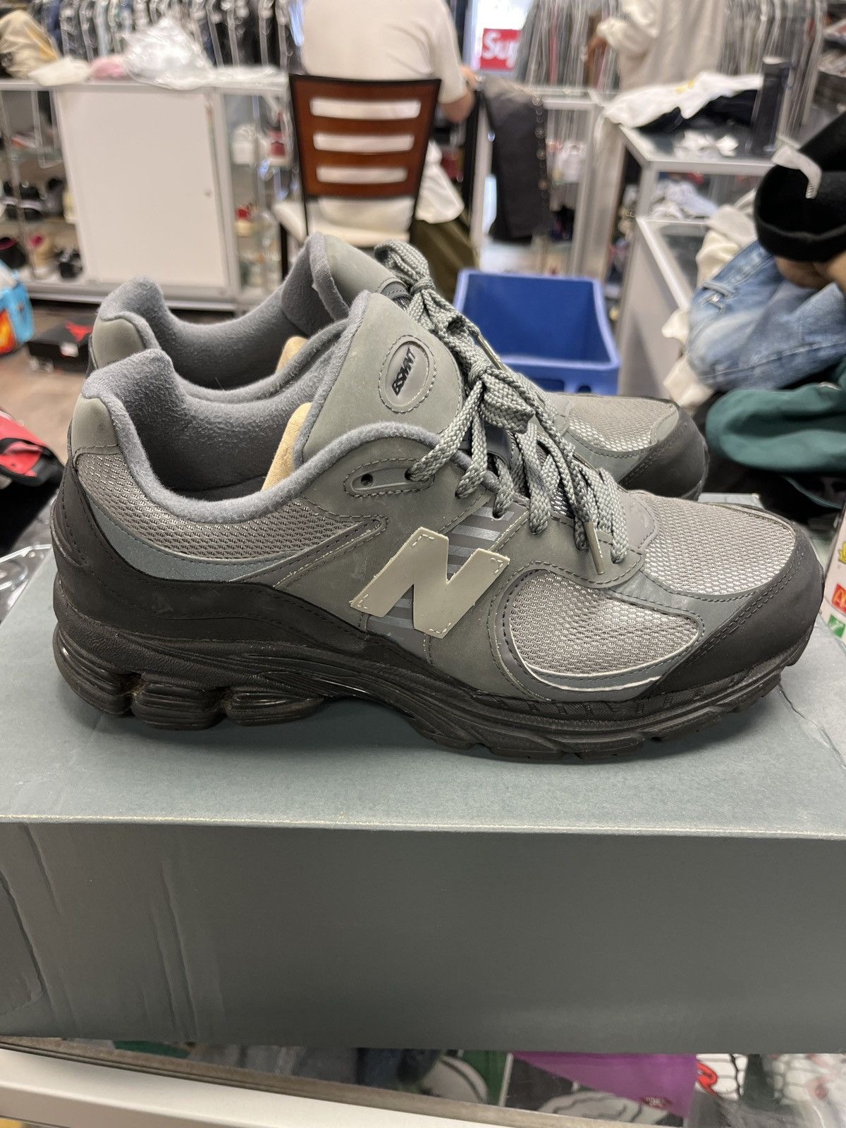 New Balance 2002R x The Basment Dark Slate F&F